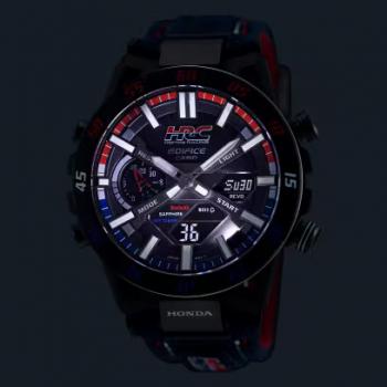 EDIFICE Herren - Armbanduhr Bluetooth ECB-2000HR-1AER Honda Racing