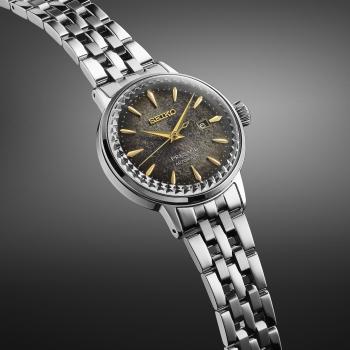 SEIKO Damen - Armbanduhr Automatik PRESAGE COCKTAIL TIME STAR BAR LIMITERTE EDITION SRE015J1