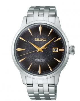 SEIKO Herren - Armbanduhr Automatik PRESAGE COCKTAIL TIME STAR BAR LIMITERTE EDITION SRPK93J1