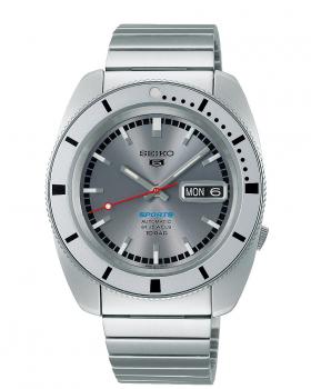 SEIKO Herren - Armbanduhr Automatik SEIKO5 SPORT Heritage Design Re-creation Limited Edition SRPL03