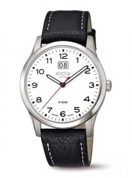 BOCCIA Herren - Armbanduhr Classic 3580-05