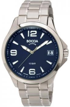 BOCCIA Herren - Armbanduhr Sport 3591-03