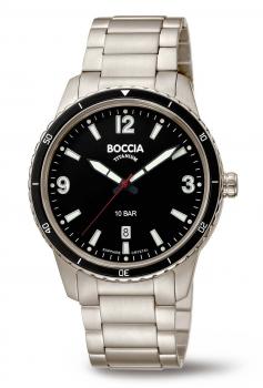 BOCCIA Herren - Armbanduhr Sport 3635-03