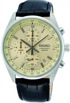 SEIKO Herren - Armbanduhr Chronograph SSB383P1