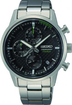 SEIKO Herren - Armbanduhr Chronograph SSB389P1