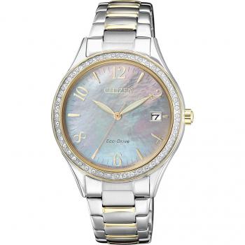 CITIZEN Damen - Armbanduhr ECO-DRIVE E01184-81D