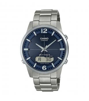 CASIO Herren - Armbanduhr Funk Solar LCW-M170TD-2AER