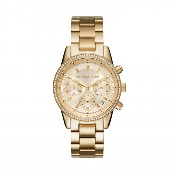 MICHAEL KORS Damen - Armbanduhr Chronograph MK6356