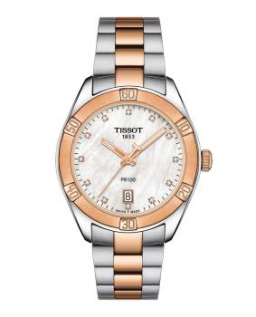 TISSOT Damen - Armbanduhr PR 100 SPORT CHIC T1019102211600