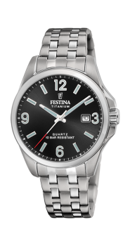 FESTINA Herren - Armbanduhr Titanium F20696/3