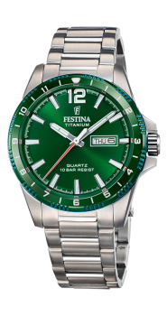 FESTINA Herren - Armbanduhr Titanium F20698/3