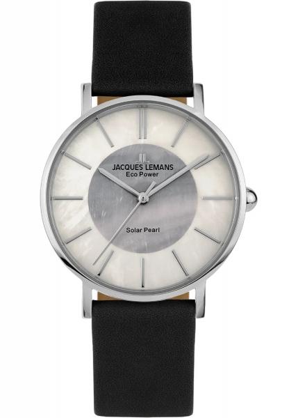 JACQUES LEMANS Damen - Armbanduhr Solar 1-2112A