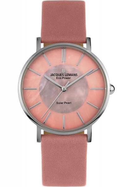 JACQUES LEMANS Damen - Armbanduhr Solar 1-2112C