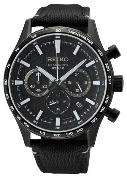 SEIKO Herren - Armbanduhr Chronograph SSB417P1