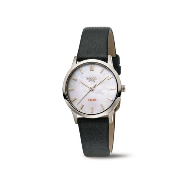 BOCCIA Damen - Armbanduhr Solar 3363-01