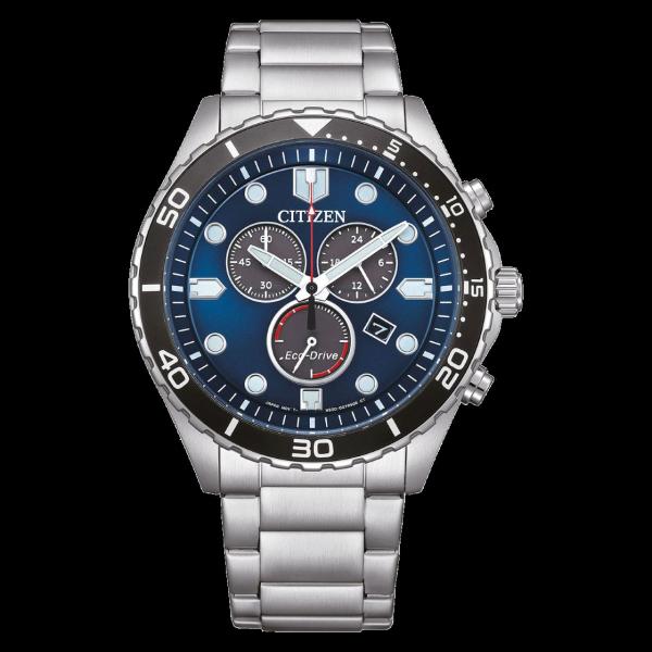 CITIZEN Herren - Armbanduhr ECO-DRIVE Chronograph AT2560-84L