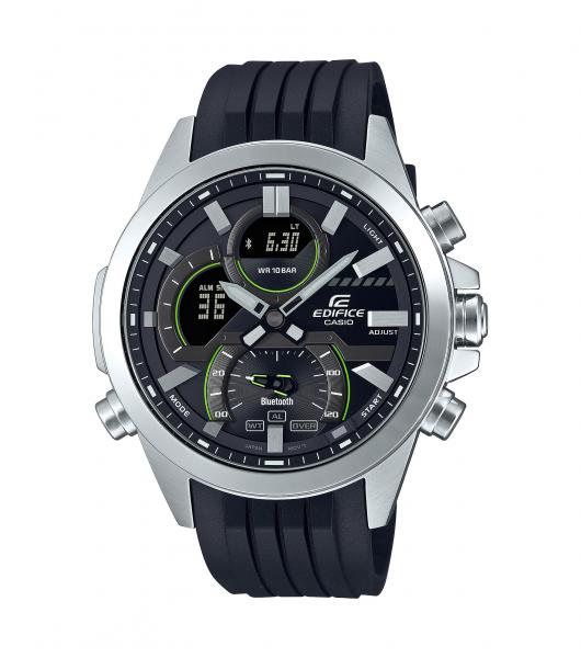 EDIFICE Herren - Armbanduhr Bluetooth ECB-30P-1AEFfront