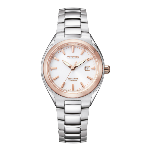 CITIZEN Damen - Armbanduhr ECO-DRIVE Super Titanium ™ EW2616-83A