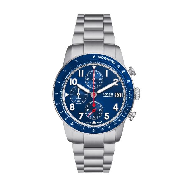 FOSSIL Herren - Armbanduhr Chronograph FS6047