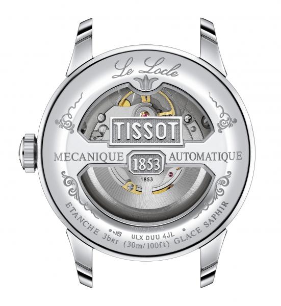 TISSOT Herren - Armbanduhr LE LOCLE POWERMATIC 80 20th ANNIVERSARY Automatik T0064071103303back2