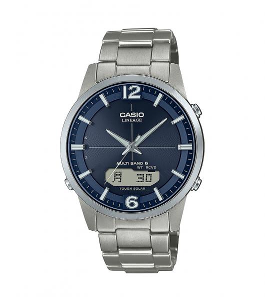 CASIO Herren - Armbanduhr Funk Solar LCW-M170TD-2AER