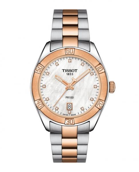 TISSOT Damen - Armbanduhr PR 100 SPORT CHIC T1019102211600