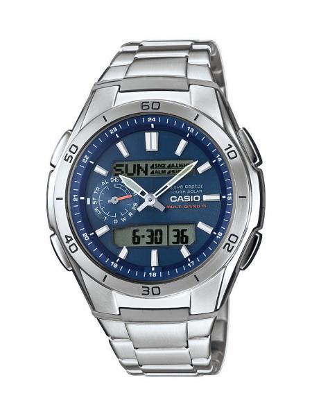 CASIO Herren - Armbanduhr Funk-Solar WVA-M650D-2AER