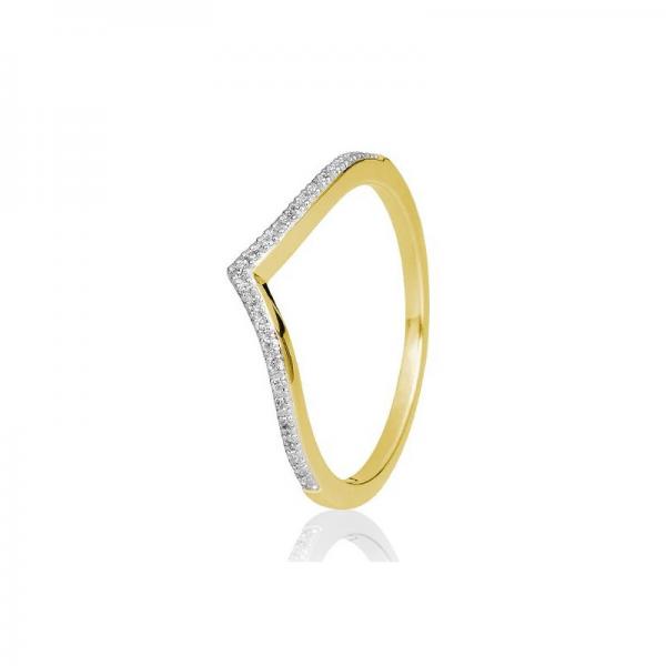 Breuning Brillant Memoire Ring V gelb